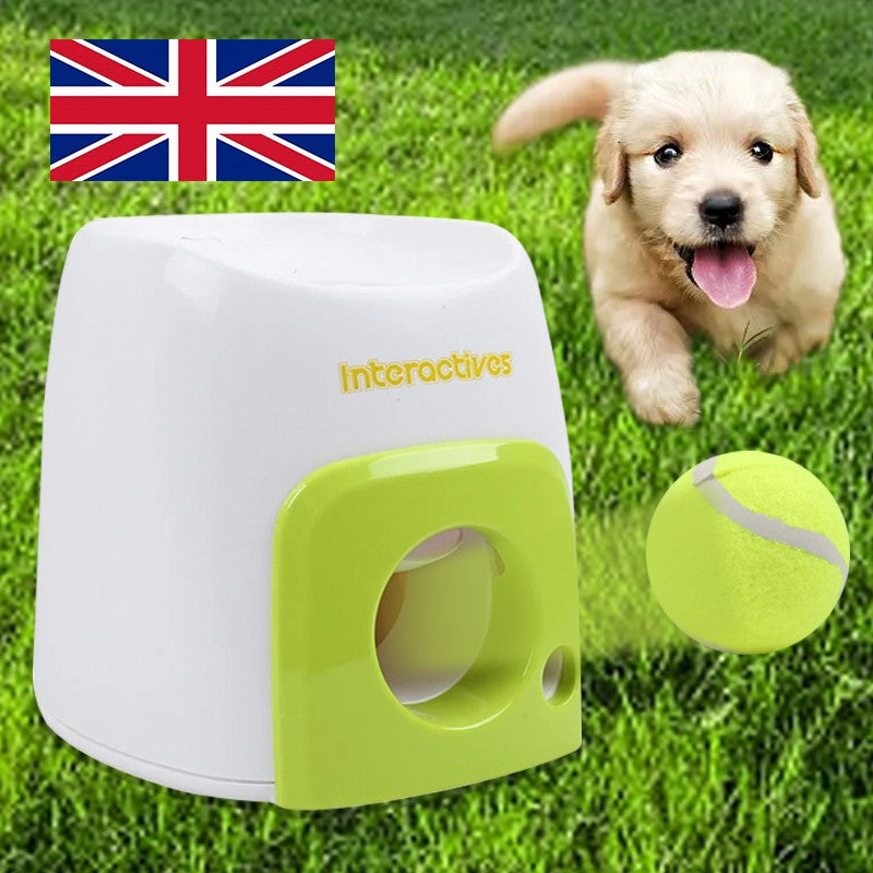 Automatic Dog Ball Launcher – Interactive Toy – UK Stock – Free delivery