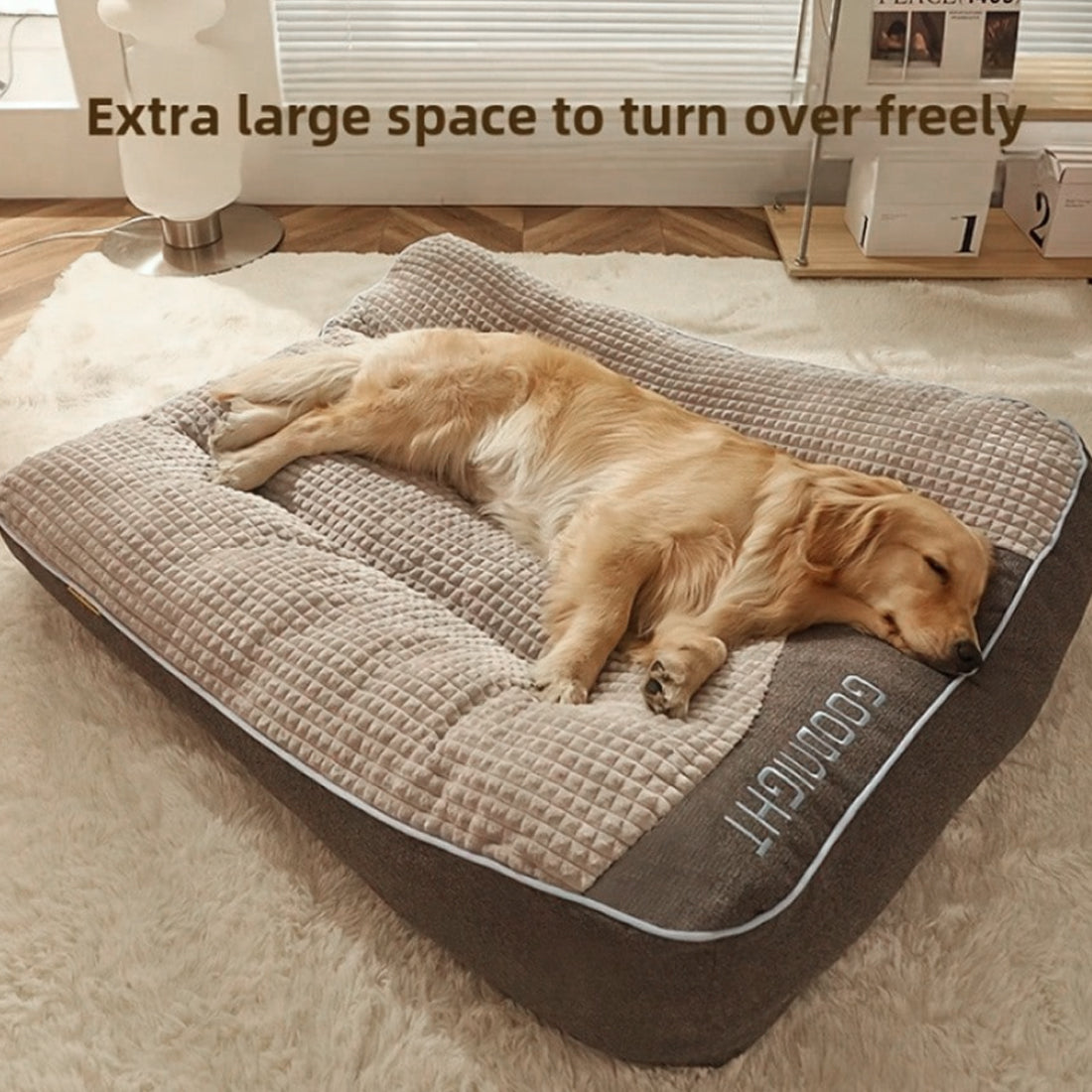 Warm Soft Bed – Brown – UK stock – free delivery 