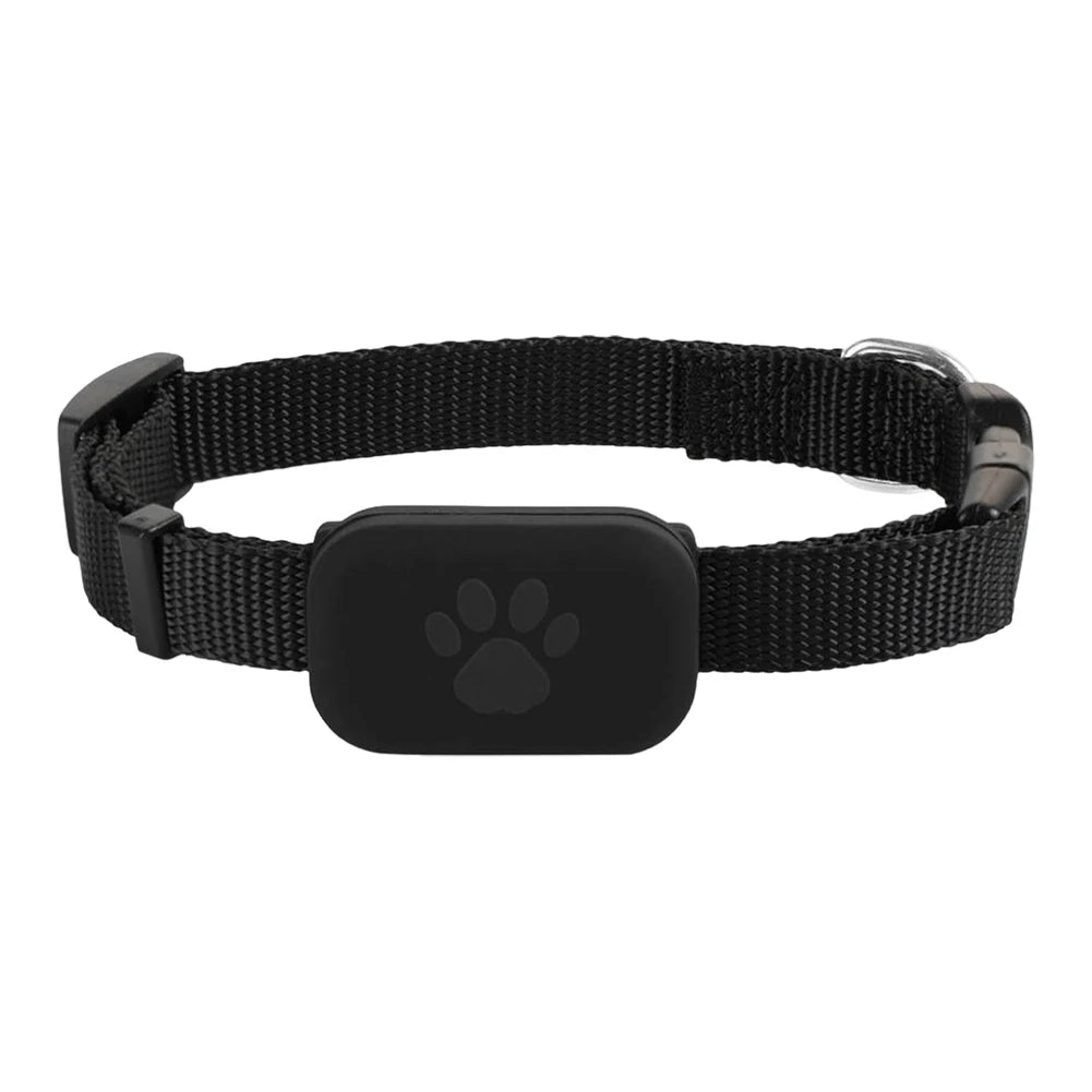 Pet GPS tracker collar – waterproof Bluetooth locator – cats dogs – black blue pink – UK stock – free delivery