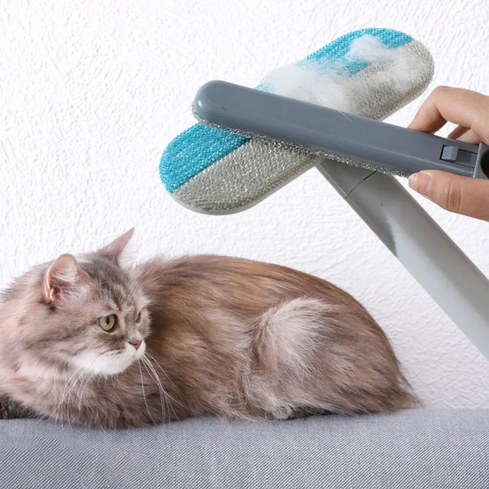 3-in-1 pet hair remover brush long handle – furniture carpet window cleaner – UK stock – free delivery”