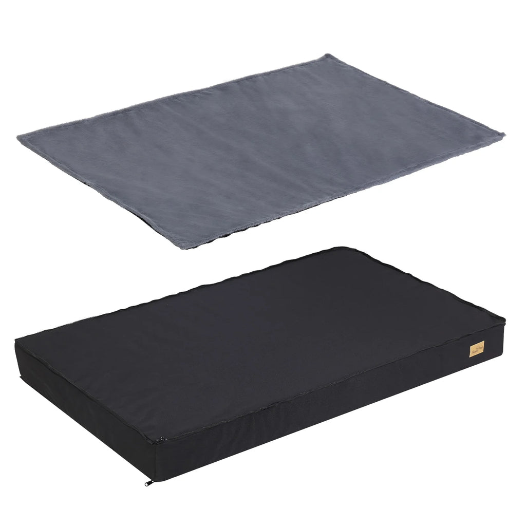 Orthopedic Memory Foam Dog Bed | Waterproof Washable Cover – M/L/XL/XXL – Large Breeds – UK Stock