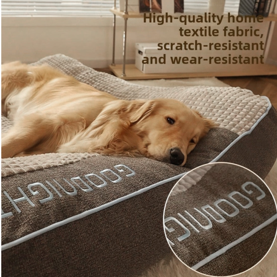 Warm Soft Bed – Brown – UK stock – free delivery 