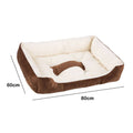 Warm plush dog bed – washable – 80x60cm – UK stock – free delivery